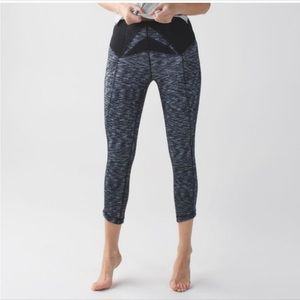 Lululemon High Rise Exquisite Leggings Dramatic Static  size 4